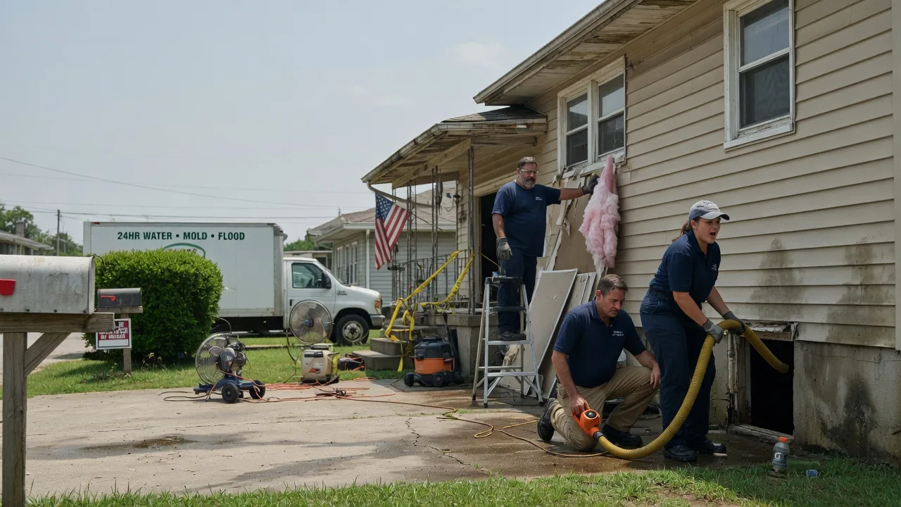 Water Damage Repair in Greensburg, KS near me